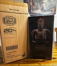 Hot Toys MMS650 D46  Star Wars C-3PO Attack of the Clones 1 6 Scale New Diecast