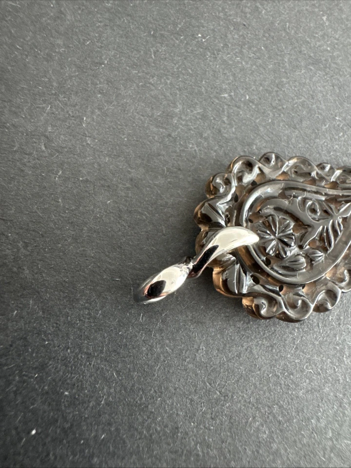 Tamara Comolli INDIA (S) 18 Karat Weißgold Rauchquarz , Anhänger - Bild 2 von 4