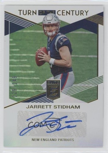 2019 Panini Donruss Elite Turn of the Century 129/149 Jarrett Stidham Auto 2wr - Picture 1 of 3