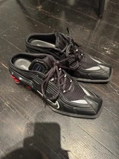 NWOB Women’s Nike Shox Martine Rose Size 7 (DQ2401-001) Black Sneakers