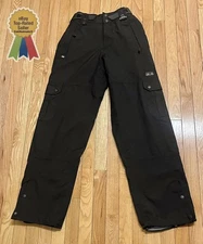 ❄️🏂OE OCEAN EARTH PRO SERIES SKI/SNOWBOARDING/SNOW BLACK MENS SMALL PANTS❄️