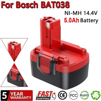 5000mAh Ni-MH Akku Für Bosch BAT038 14.4V 2607335533 GWS GSR PSR PSB Ersatzakku
