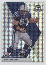 2020 Panini Mosaic Mosaic Prizm Jeff Saturday #96 1j4i