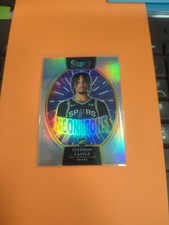 2024-25 Panini Select - Neon Icons Stephon Castle #3 Silver Prizm (RC)