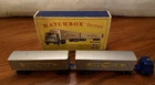 Vintage Matchbox Lesney M-9 Inter State Double Freighter In Original Box