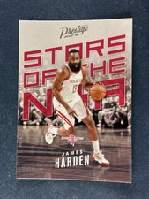 2017-18 Panini Prestige Stars of the NBA #4 James Harden Rockets