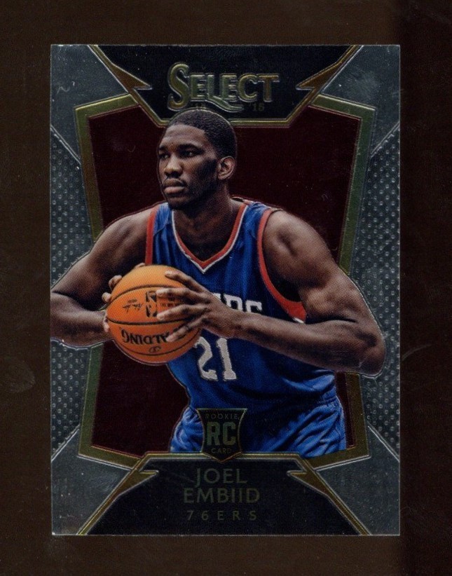 2014-15 Select Joel Embiid RC Rookie #90 76ers