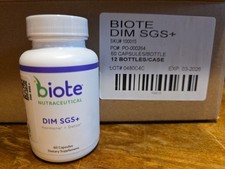 12 Pack Biote Nutraceutical DIM SGS  Hormone  Detox 60 Capsules EXP 03/2026