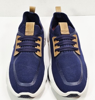 Mark Nason Mens Sneakers Size 9.0 M  Navy Blue Slip-on Walking Shoes