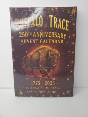 Buffalo Trace Bourbon Ornament Advent Calendar 2025 250th Anniversary