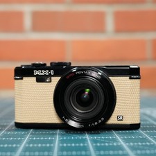 Pentax MX-1 12.0MP Digital Camera Tan  3,209 Shutter Count