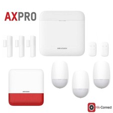 Kit Allarme Hikvision AXPRO GSM Antifurto Casa Wireless con Sirena e App
