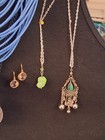 Lot Of 10 Mixed Jewelry Necklaces Earrings Bracelets — photo 9