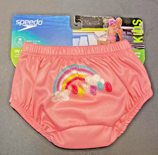 NEW Speedo UV Triple Layer Swim Diaper w/side Snaps MEDIUM age 12m