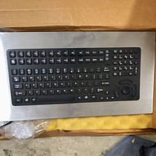 iKey Industrial PM-5K-PS2 Wired PS/2 Keyboard w/ Trackball QWERTY EN