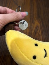 Jellycat Amuseables Banana Plush Bag Charm Keychain NWT Cute Collectible Gift