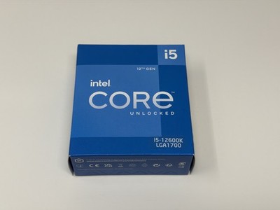 Intel Core i5-12600K Processor (4.9 GHz, 10 Cores, FCLGA1700) Box