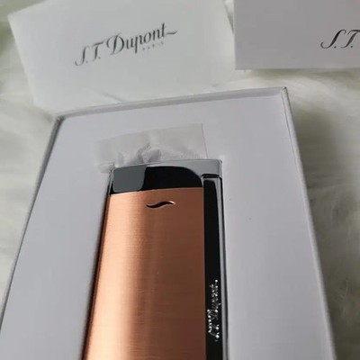 Dunhill Lighter Turbo Rose Gold Dual Flame - Brand New