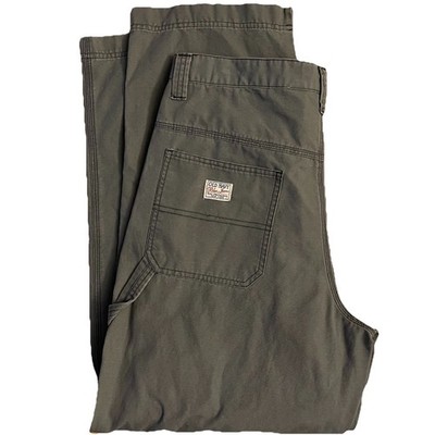 Old Navy Carpenter Pants Skater Grunge Canvas Dungaree Men 34x30 Convertible Y2K