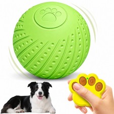 Quiet LED Pet Ball Launcher: Auto-avoid, Remote-Controlled Dog Toy