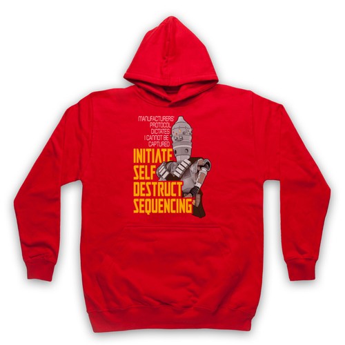INITIATE SELF DESTRUCT IG-11 STAR MANDO DROID WARS ERWACHSENE UNISEX HOODIE - Bild 2 von 20
