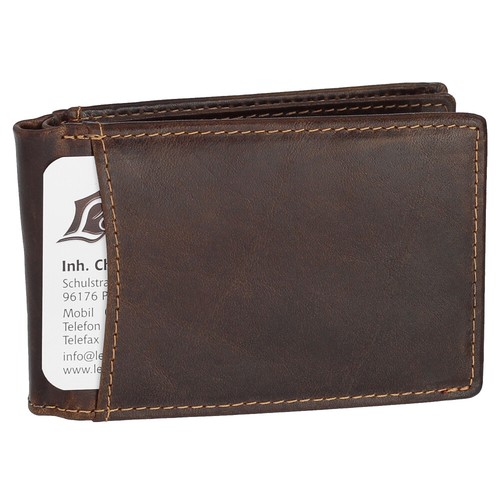 J.Jones Pequeña Cuero Hombre Cartera Cartera Mini Bolsa 5531 - Imagen 12 de 17
