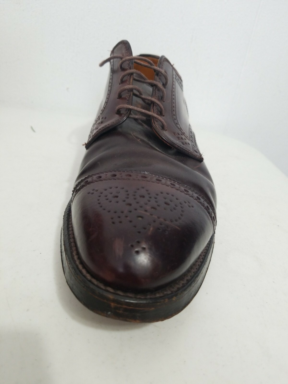 ALDEN 2145 captoe blucher burgundy shell cordovan… - image 5