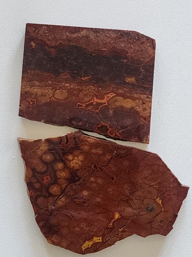 Morgan Hill Poppy Jasper Lapidary Slabs 151 Grams