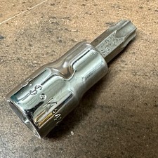 Sk Tools 38 Drive T-45 Torx Bit Socket Made In Usa Model 45545 T45 Sk Tools 38 Drive T-45 Torx Bit Socket Made In Usa Model 45545 T45
