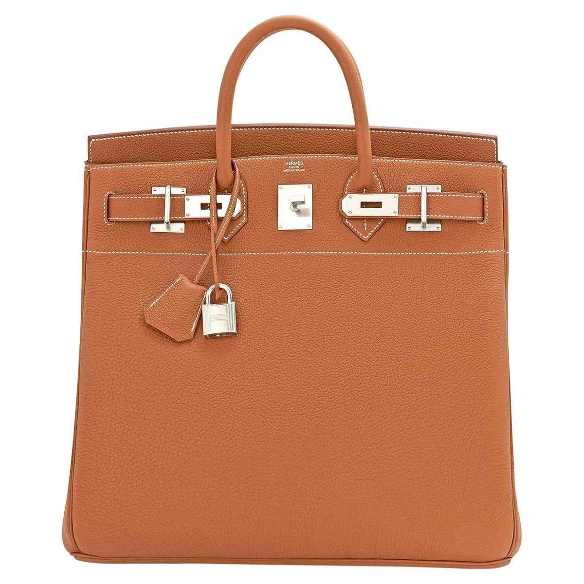 Hermes Etain Birkin 25 Grey Togo Gold Hardware Bag Z Stamp, 2021