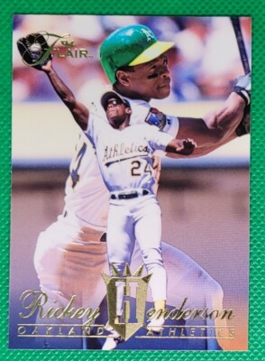 1994 Fleer Flair Rickey Henderson #331 - Minty Fresh - 10+ Items Ship FREE!!!