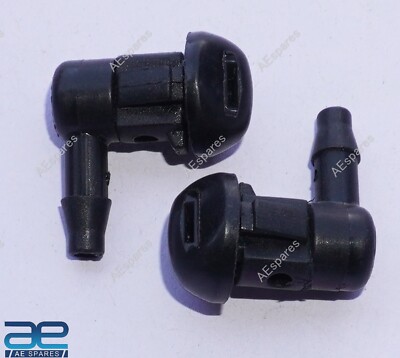 Front Windshield Wiper Washer Jet Nozzles 2 Units For Renault Duster 