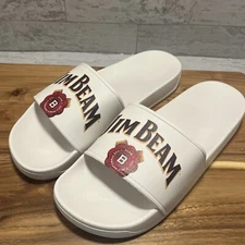 Jim Beam Bourbon Men's Sz 10 (43) Slip-On Slide Sandals / Flip Flops - NEW