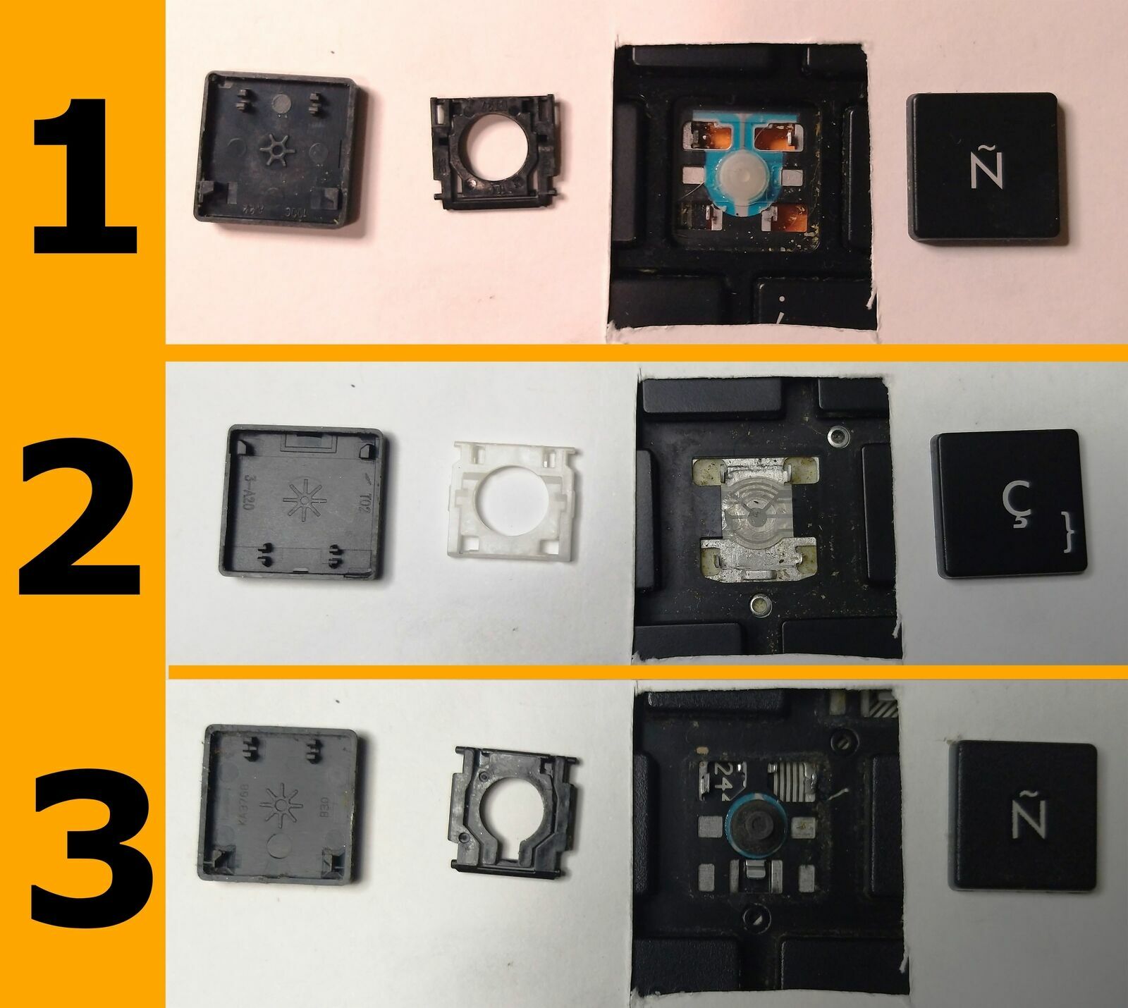 TOUCHE CLAVIER HP 15T-N100CTO 15T-N200 CTO 15Z-N100CTO 15Z-N200CTO
