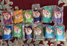 1998 mcdonalds ty beanie babies set 12 Bags
