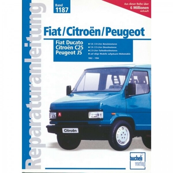 Thumbnail - Citroen C25 (1982-1994) Reparaturanleitung Bucheli Verlag
