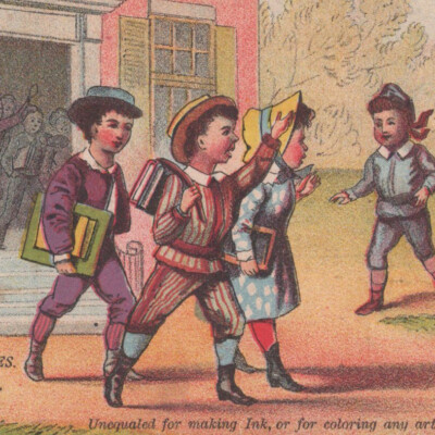 Antique 1880s Diamond Dyes Women Laundry S.E Johns Remsen New York Trade Card #2
