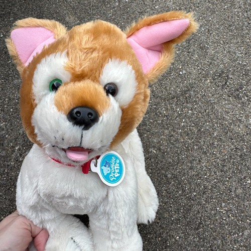 Build-A-Bear Workshop Promise Pets Brown and White Dog Puppy Stuffed Animal - Picture 5 of 8