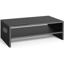 1Pack 16.5inch Monitor Stand 2 Tiers Desk Organizer Stand with Cellphone Holder