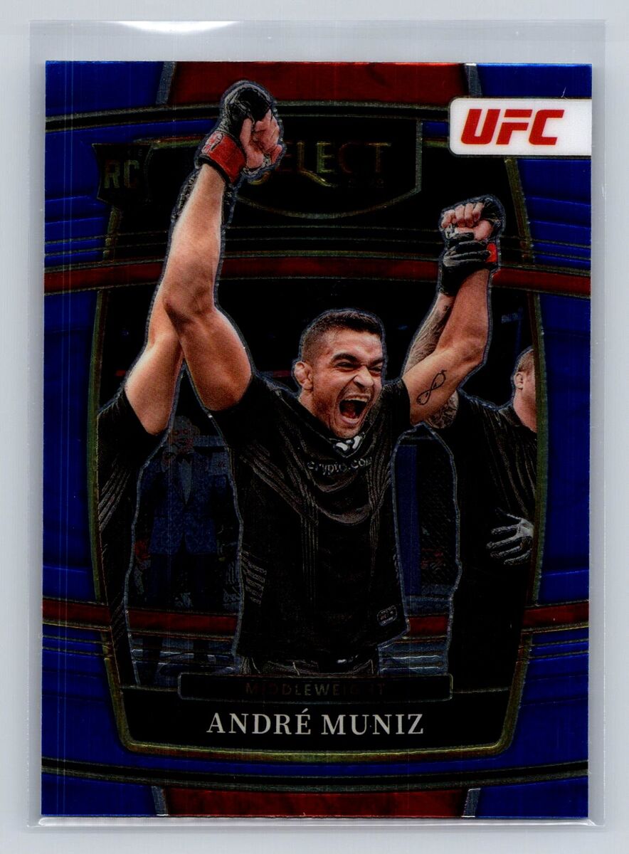Andre Muniz 2022 Panini Select UFC Retail Blue #34 Concourse Andre Muniz 2022 Panini Select UFC Retail Blue #34 Concourse