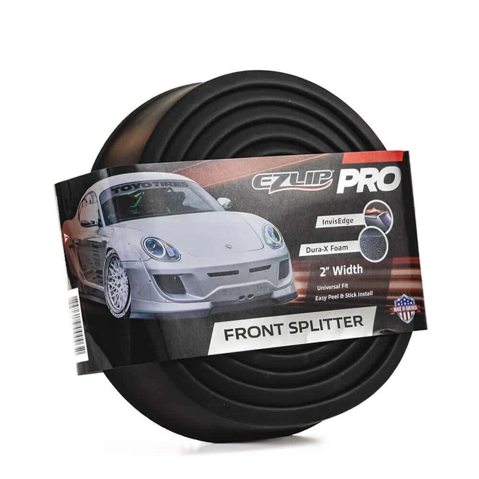 EZ Lip Front Splitter PRO - Kit de carrocería de alerón de 2 pulgadas moldura de ala presa de aire para Ford Foto 2 de 4