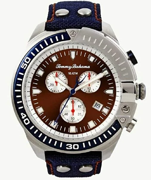 Tommy bahama woven strap men's best sale watch