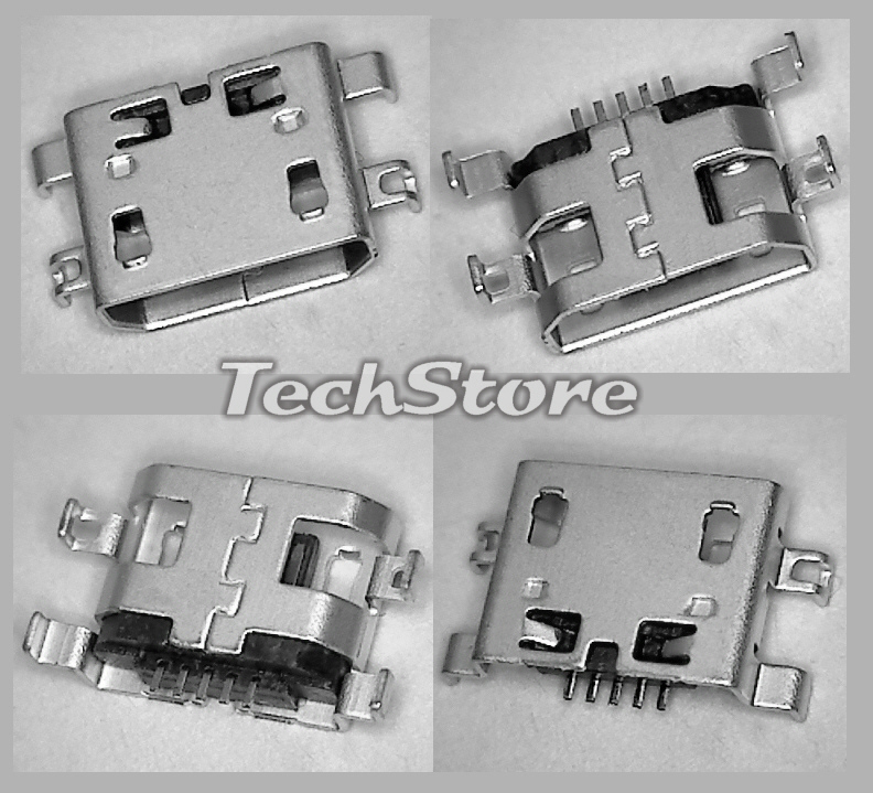 N. 2 Pezzi Connettore Micro USB Ricarica ALCATEL One Touch P310X