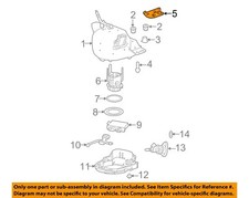 GM OEM 18-19 Equinox Emission System Emission Components-Tank Bracket 84070478
