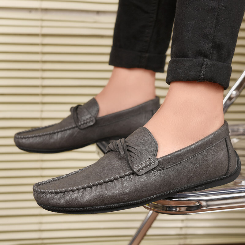 non leather moccasins