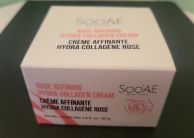Rose Refining Hydra Collagen Cream . Skincare Moisture 2.8oz Hydrating SooAe. 