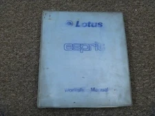 1980-1981 Lotus Esprit Turbo Coupe Shop Service Repair Manual