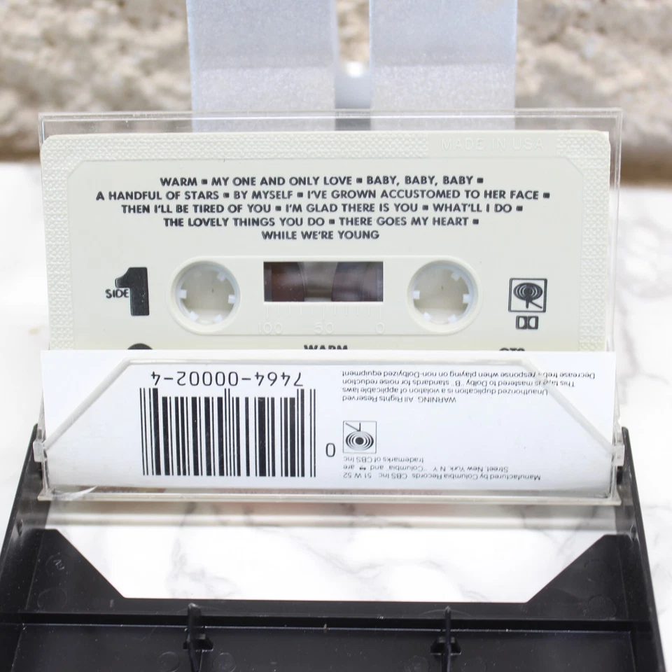 Johnny Mathis Warm Open Fire Two Guitars Cassette Album Tape Jazz Pop - Image 3 of 4