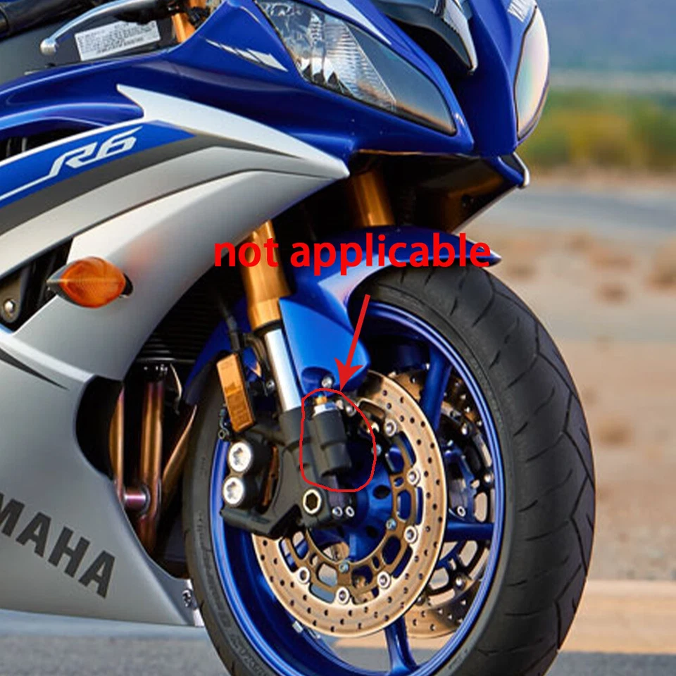 NEW For SUZUKI HAYABUSA CNC mudguard Accessories Motorcycle Front fender Slider Foto 3 de 4