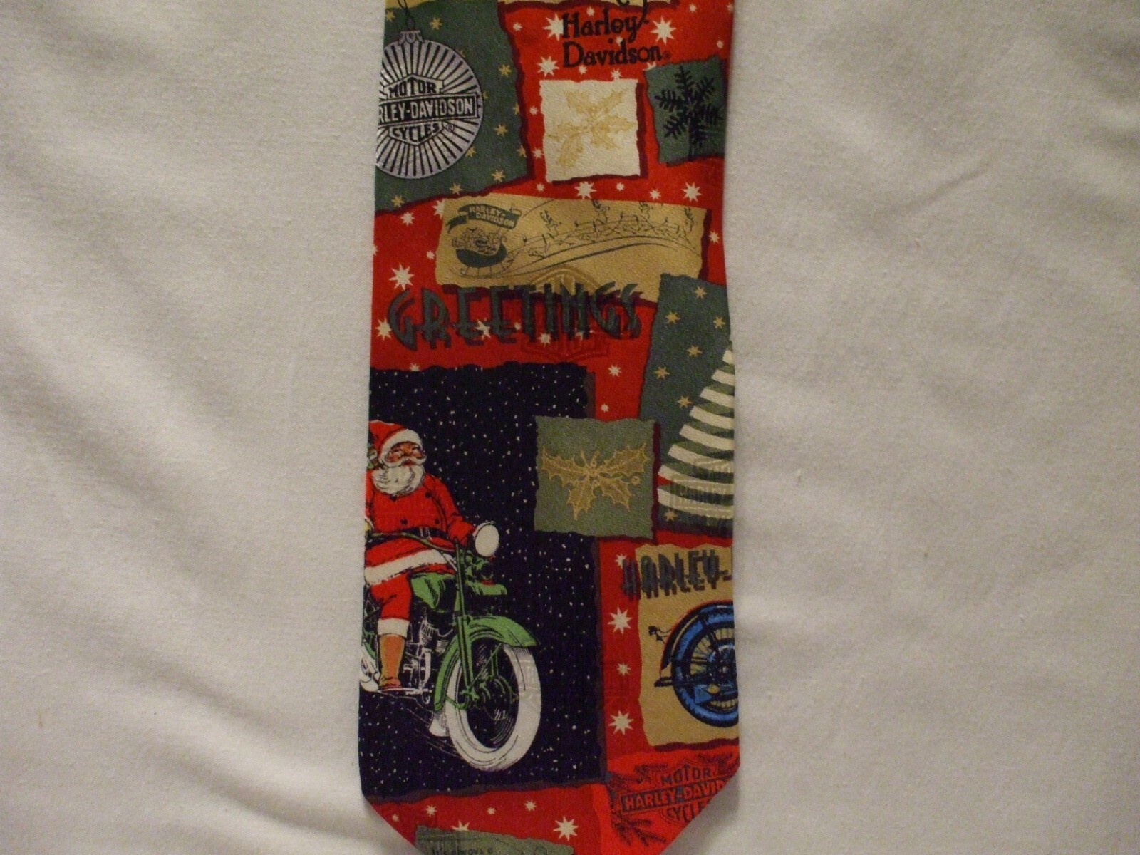 Harley Davidson Christmas It's A Wrap 100 Imported … Gem